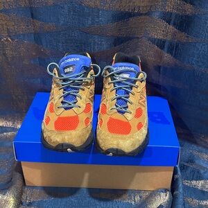 New Balance 992 in Red and Blue